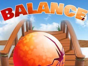 Balance in Water - Physics Ball Rolling Arcade Game
