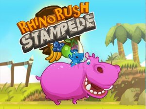 Rhino Rush Stampede Online Arcade Game