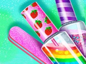 Candy Nail Art Fashion Salon Online Game - Dress Up Game