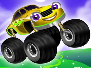 Monster Trucks Racing Game for Kids Online Arcade Game