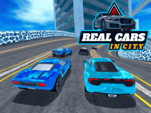 Real Cars in City Driving Simulator Arcade Game
