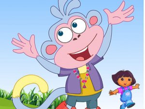 Monkey Boots Dress Up Game - Dress Up Game