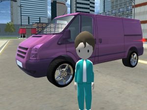 Squid Gamer City Driving Gang Online Arcade Game