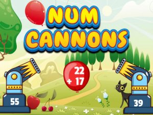 Num Cannons Math Game Online Arcade Game