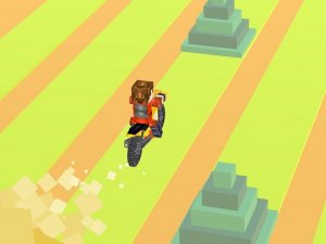 Blocky Bike Racing Online Arcade Game