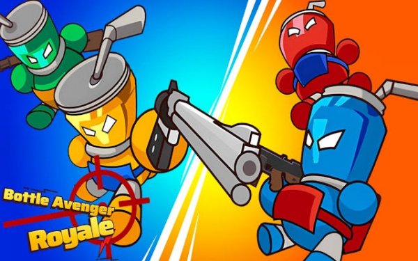 Bottle Avenger Royale Online Shooting Game