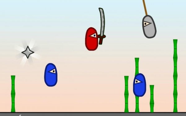 Bouncy Ninja: Acrobatic Warrior Online Game