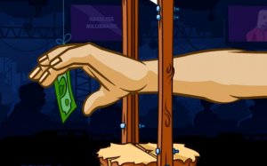 Handless Millionaire - Money Catch Challenge Online Arcade Game