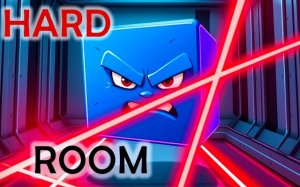 Hard Room Cube - Laser Dodge Game