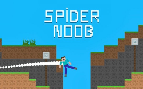 SpiderNoob Web Swing Adventure Online Game