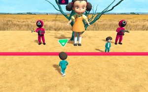 Squid Game Race 3D Online Puzzle Game