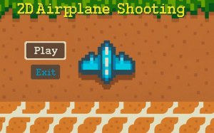 2D Airplane Shooting Game