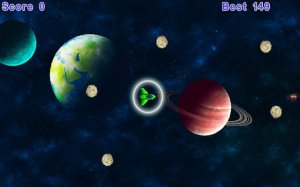 Asteroid Space Brick Breaker Online Arcade Game