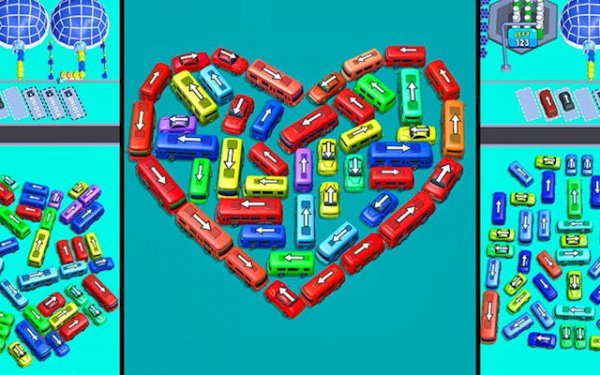 Bus Sort: Car Parking Jam Puzzle Game Online