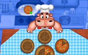 Hippo Pizza Chef - Cooking Puzzle Online Game