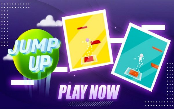 Jump Up: Hypercasual Arcade Game Online