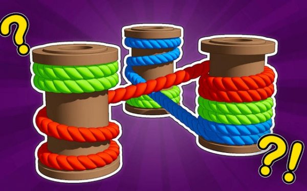 Rope Sorting Puzzle Game Online