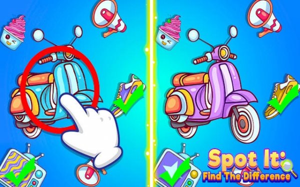 Spot It: Find The Difference Puzzle Game Online