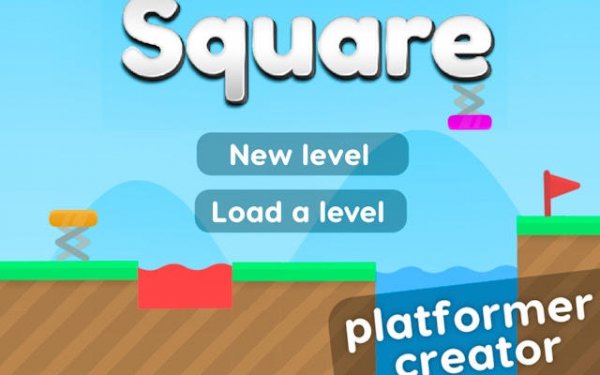Square Platformer Creator - Build & Play Custom Maps Online Game