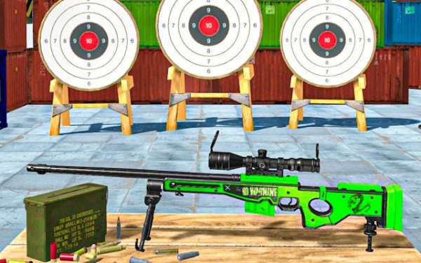 Target Precision Shooting: First Person Aim Challenge Online Game