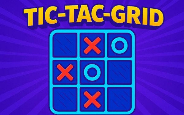 Tic-Tac-Grid: Classic X and O Puzzle Game Online