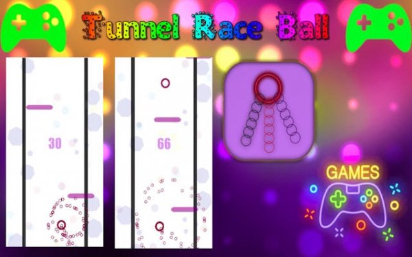 Tunnel Race Ball - Arcade Challenge