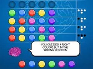 Hidden Color Order Logic Game